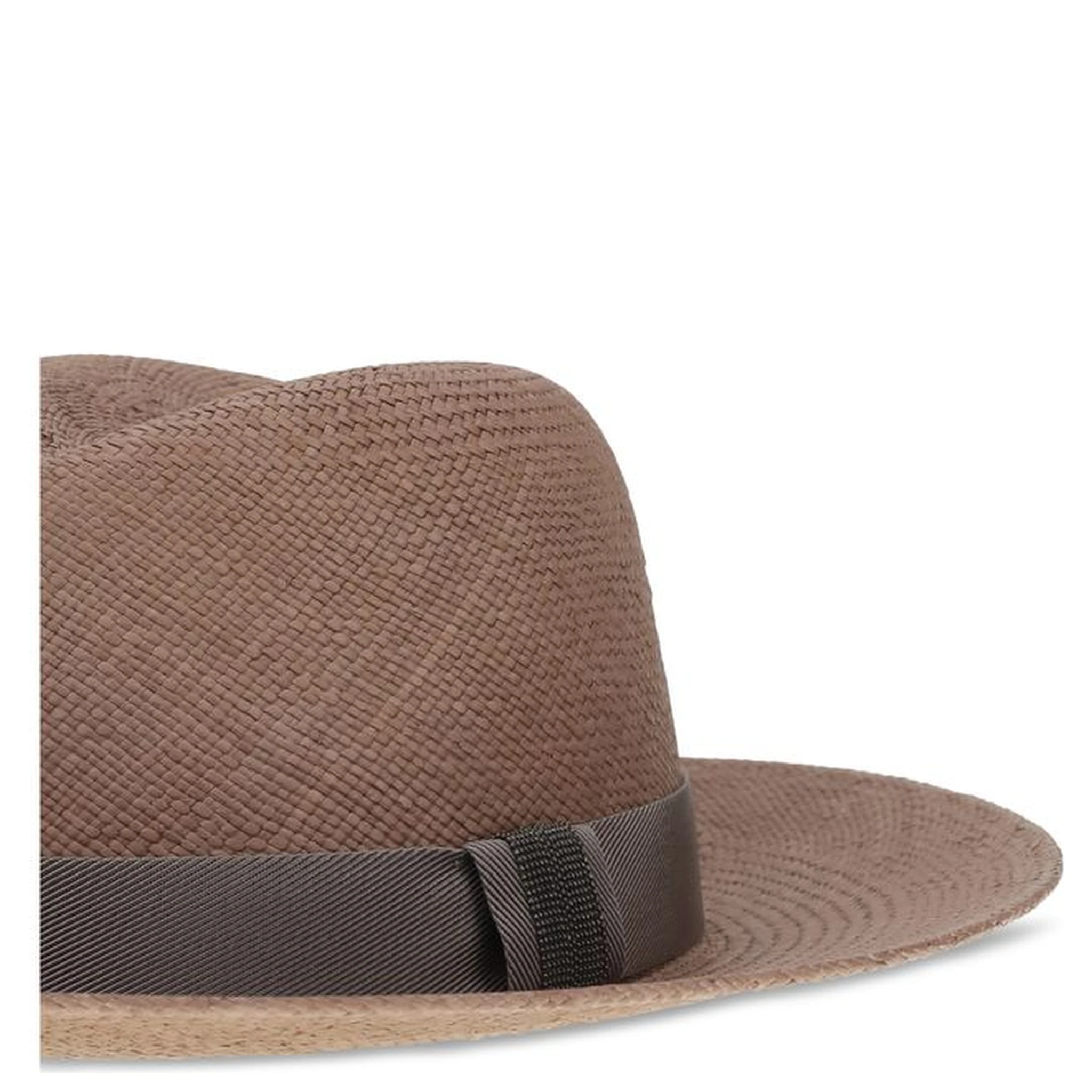 Brown Straw Fedora