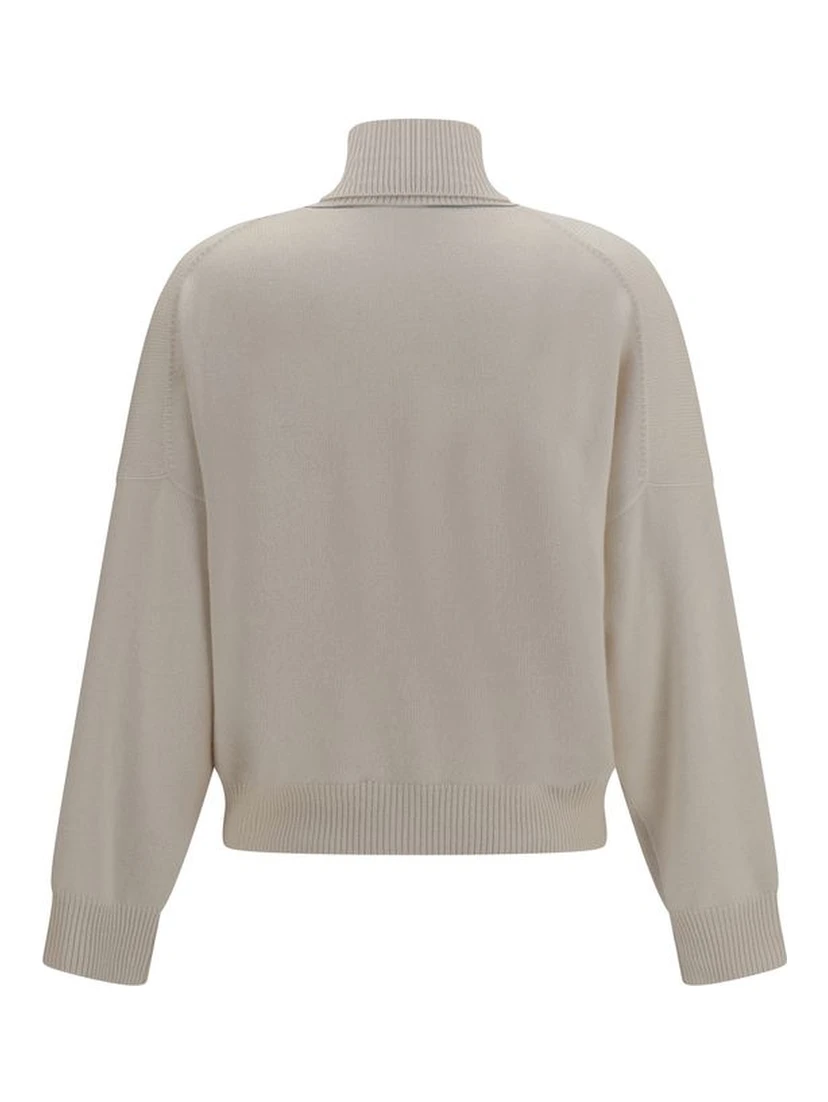 Beige Cashmere Sweater