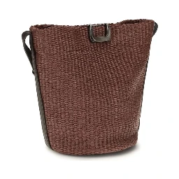Bordeaux Cotton Shoulder Bag