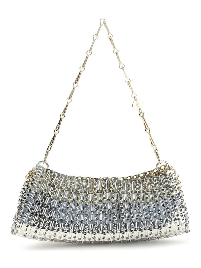 Silver Brass Shoulder Bag