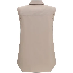 Beige Cotton Shirt