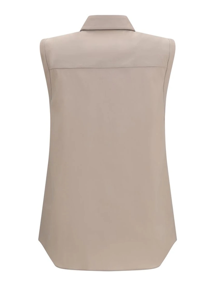 Beige Cotton Shirt