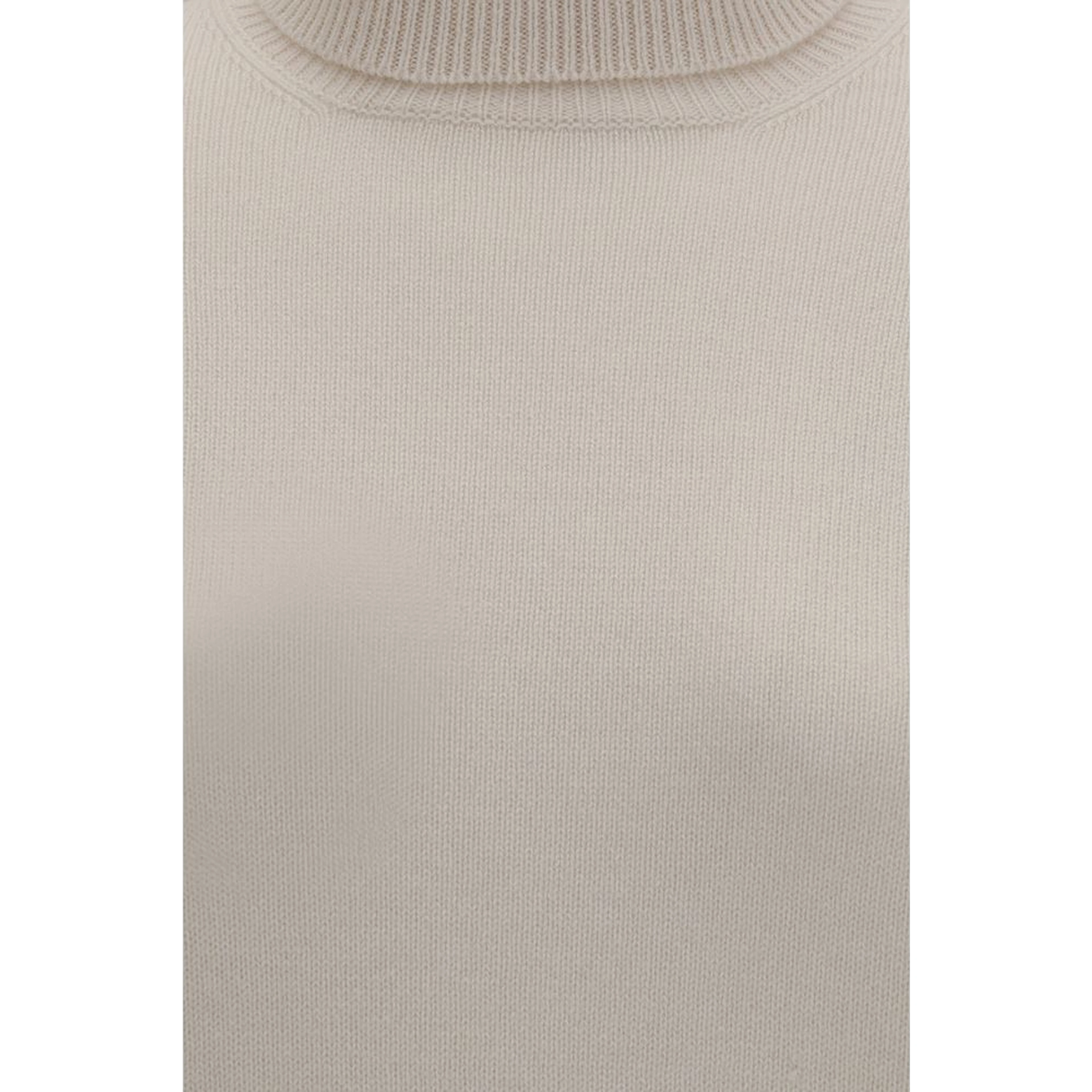 Beige Cashmere Sweater