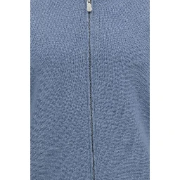 Blue Cashmere Cardigan