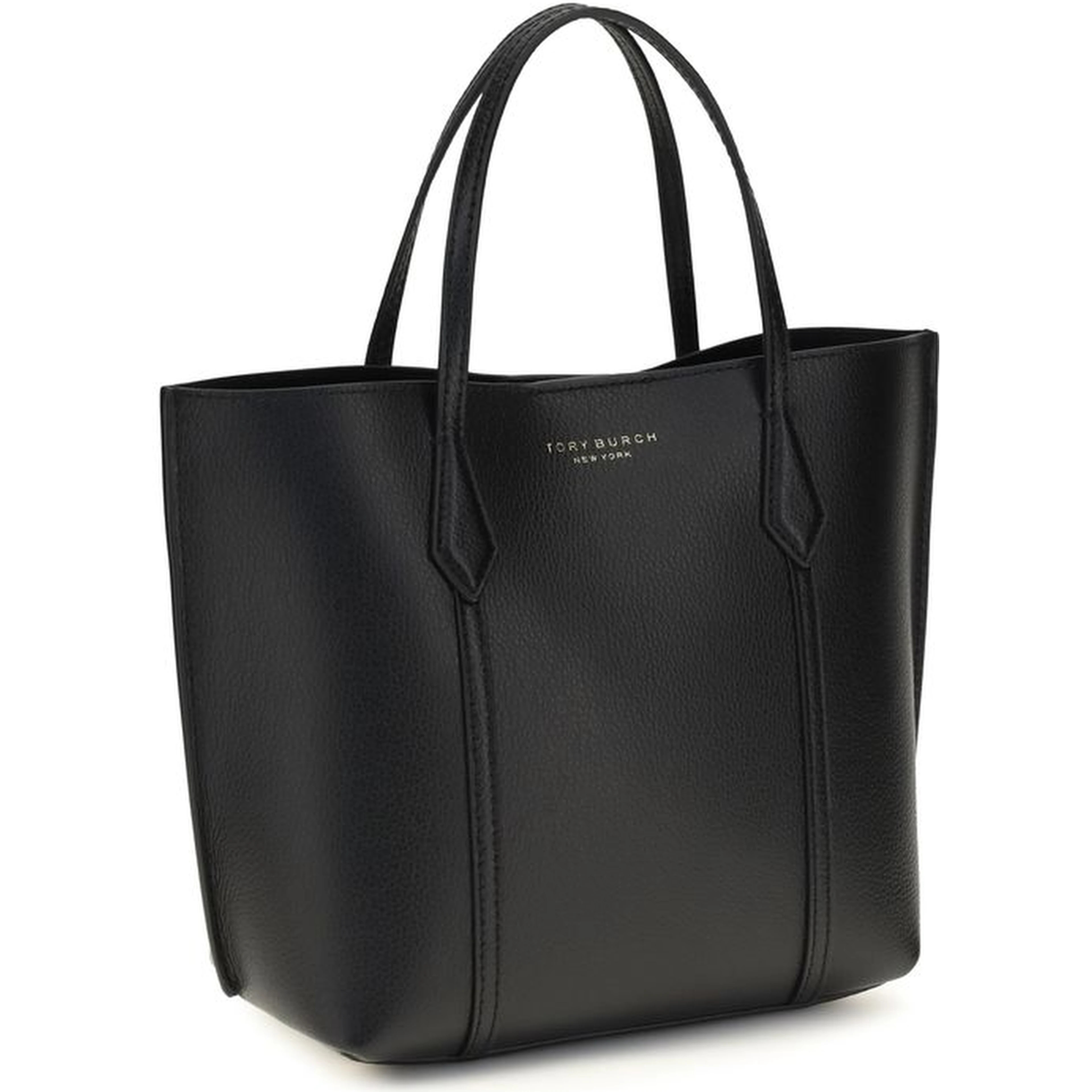 Black Calf Leather Bos Taurus Handbag