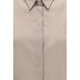 Beige Cotton Shirt