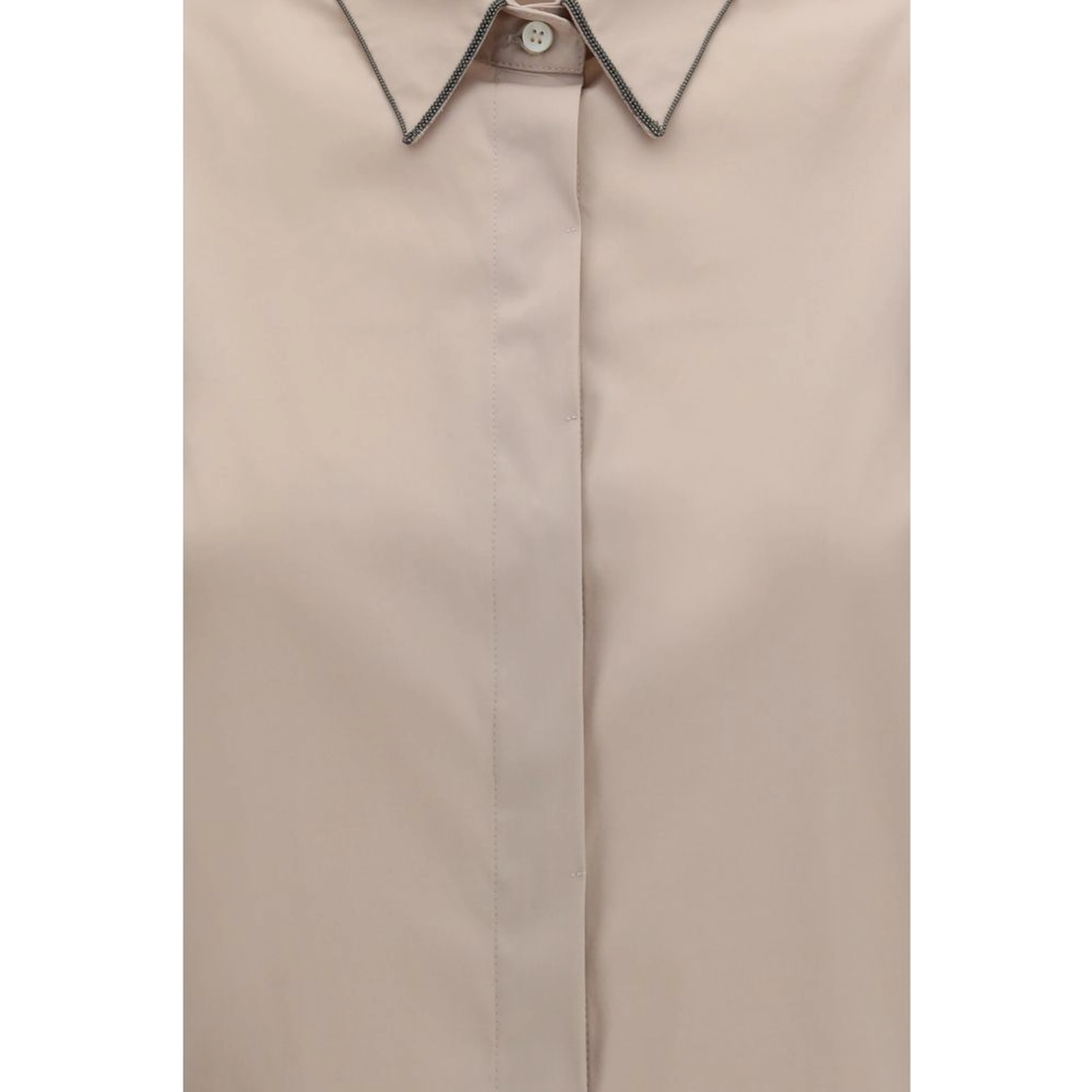 Beige Cotton Shirt
