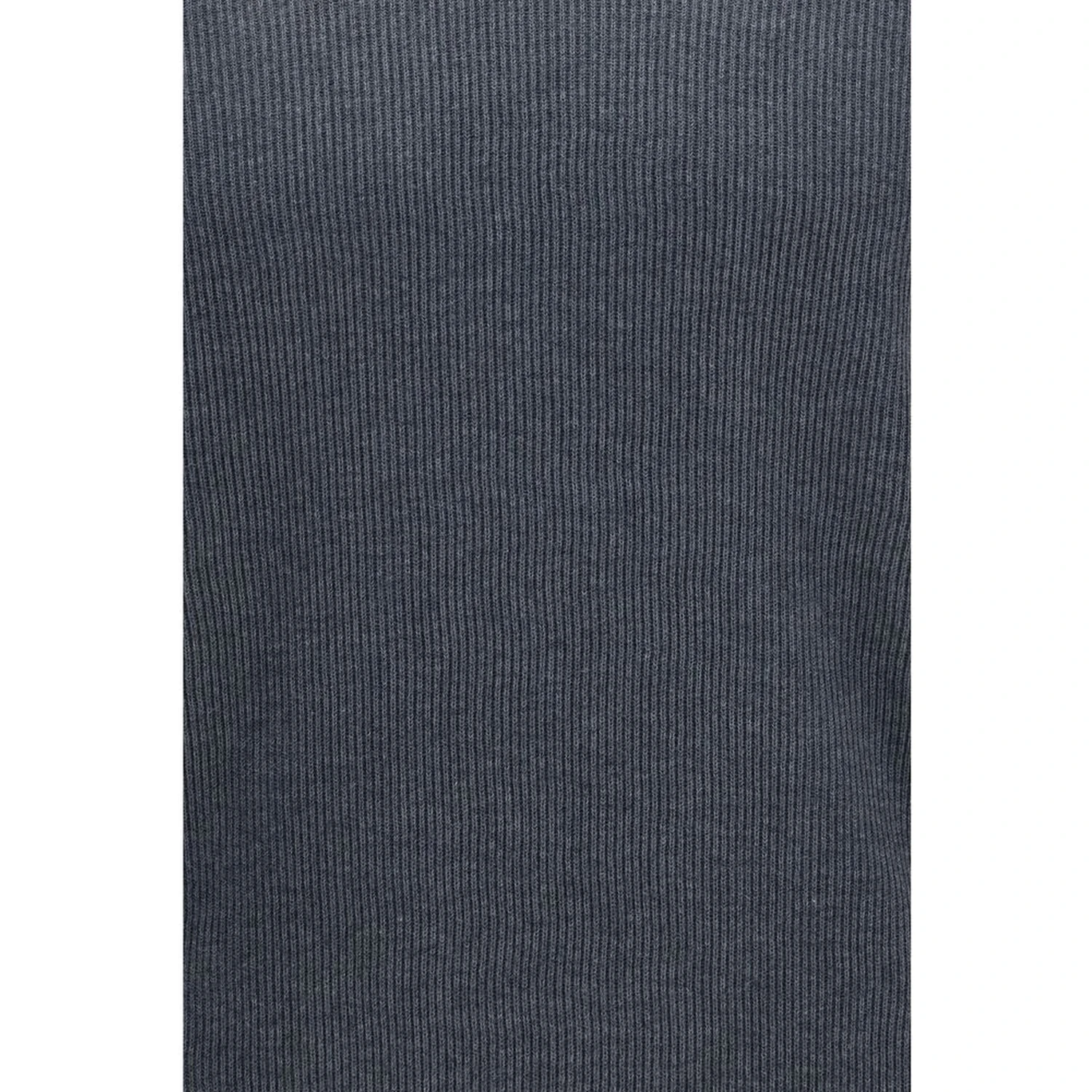 Gray Cotton Polo Shirt