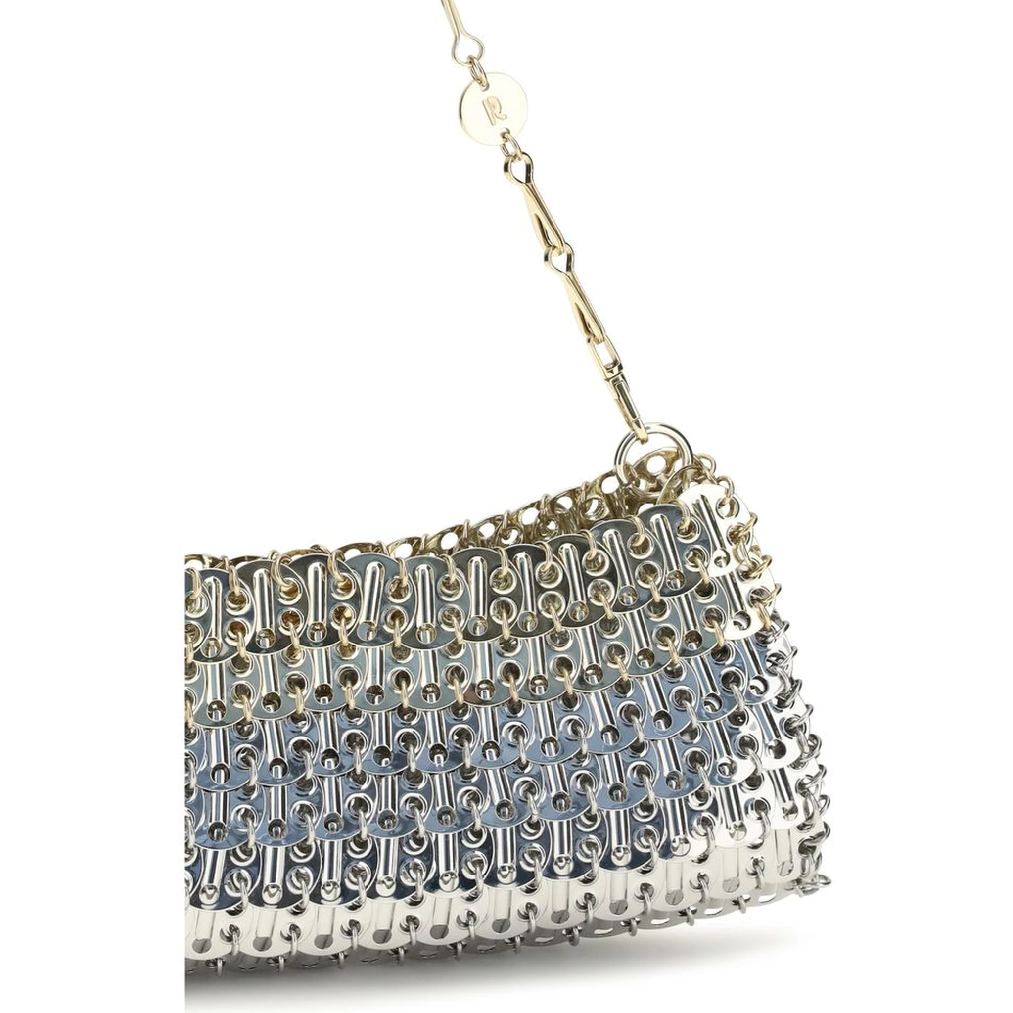 Silver Brass Shoulder Bag