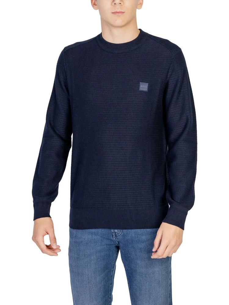Blue Cotton Sweatshirt