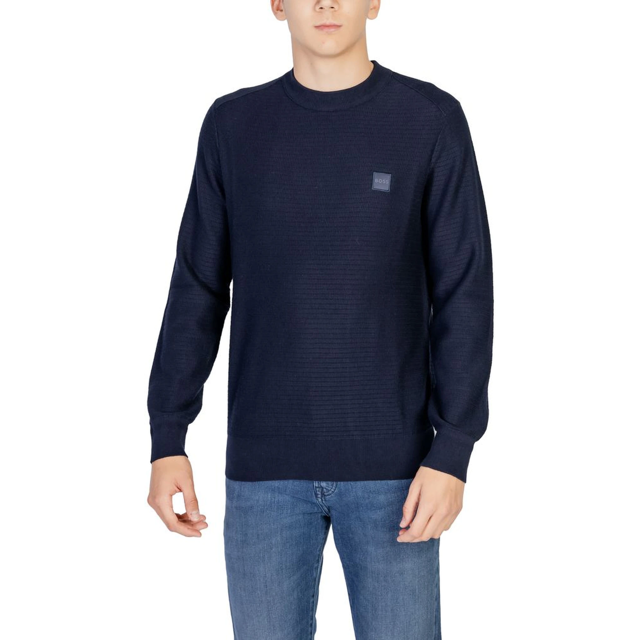 Blue Cotton Sweatshirt