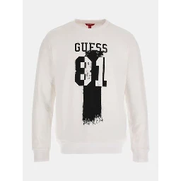 White Cotton Sweatshirt