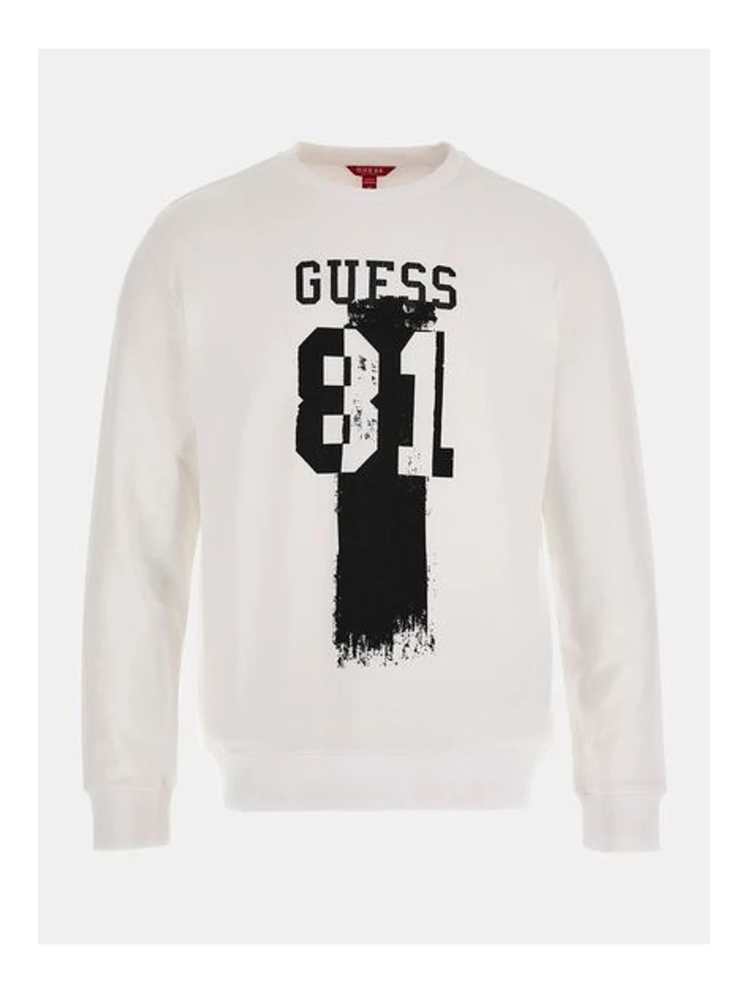 White Cotton Sweatshirt