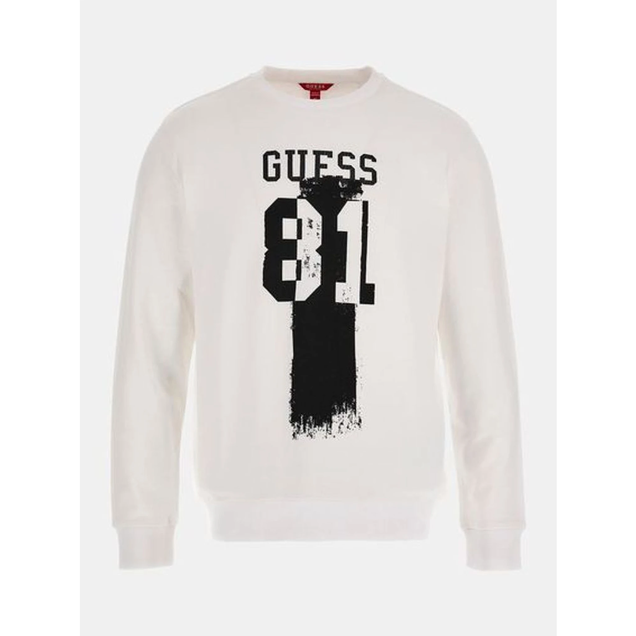 White Cotton Sweatshirt