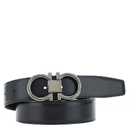 Black Calf Leather Bos Taurus Regular Belt