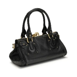 Black Calf Leather Bos Taurus Shoulder Bag