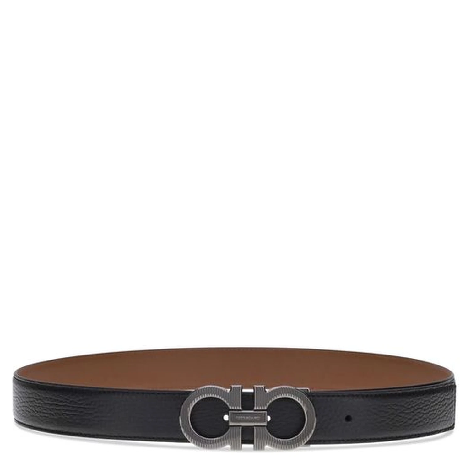Black Calf Leather Bos Taurus Regular Belt