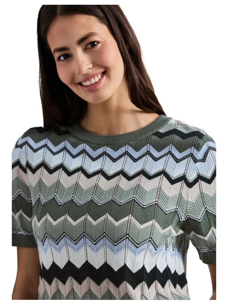 Green Viscose Sweatshirt