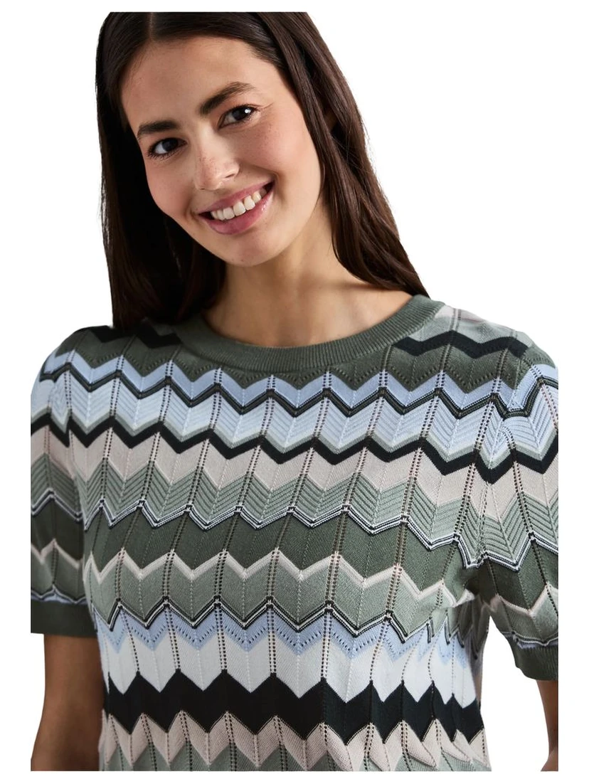 Green Viscose Sweatshirt