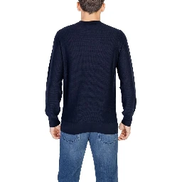 Blue Cotton Sweatshirt