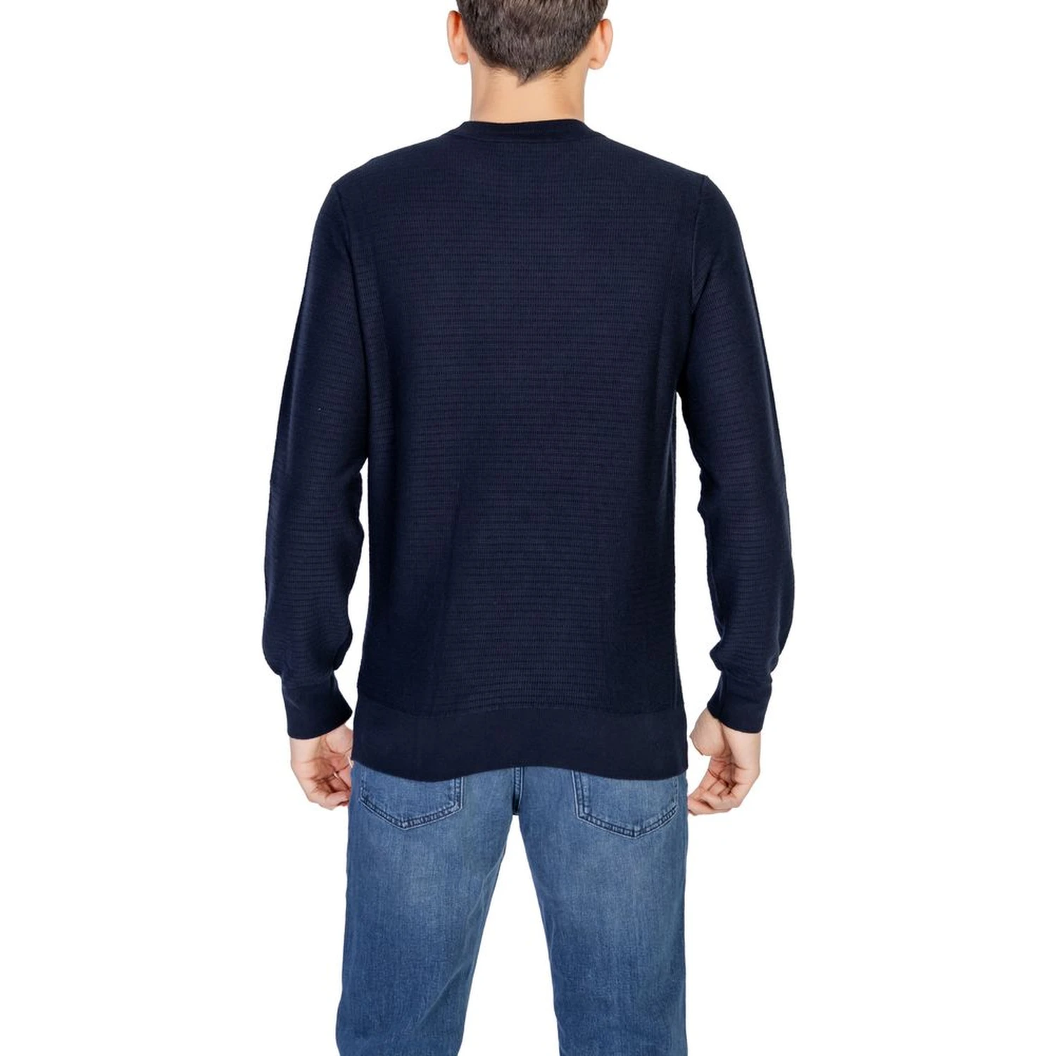 Blue Cotton Sweatshirt
