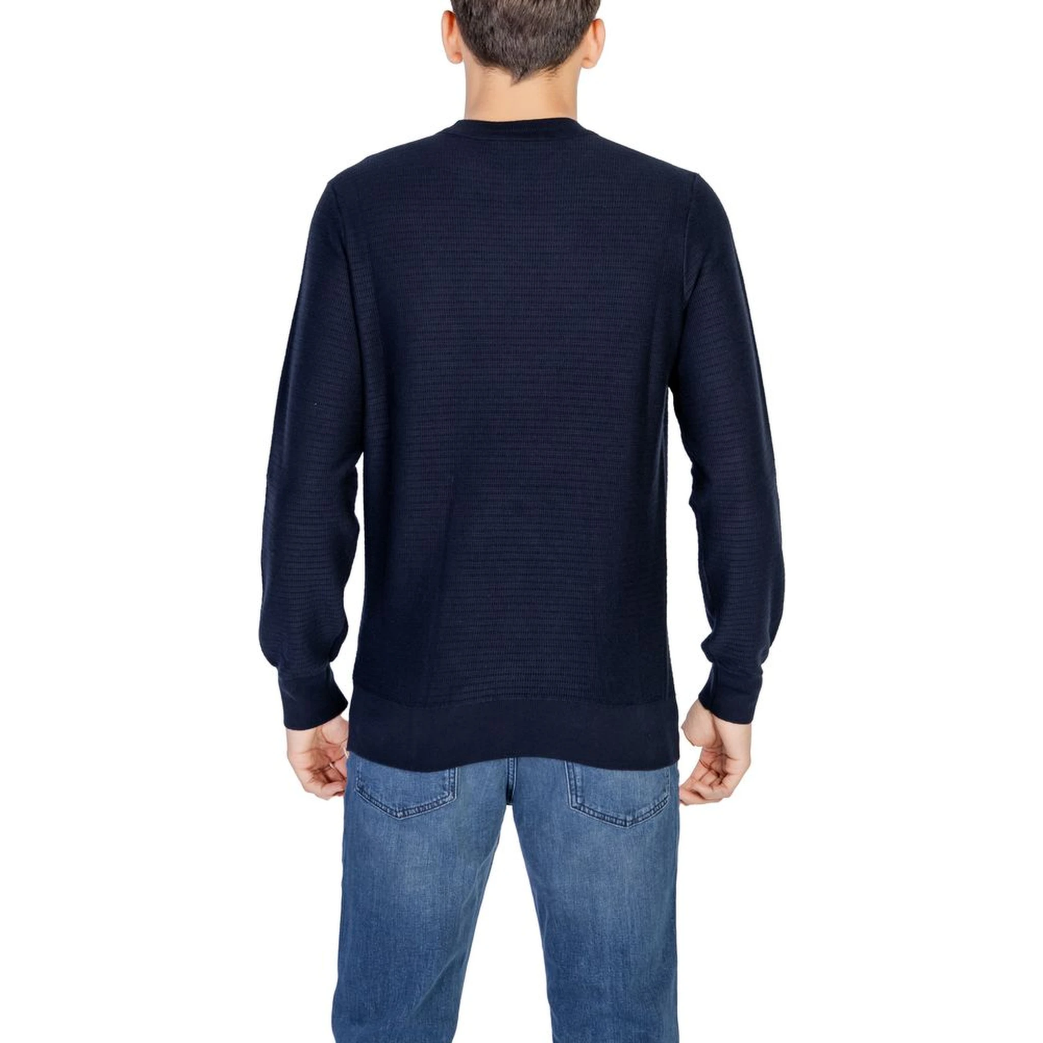 Blue Cotton Sweatshirt