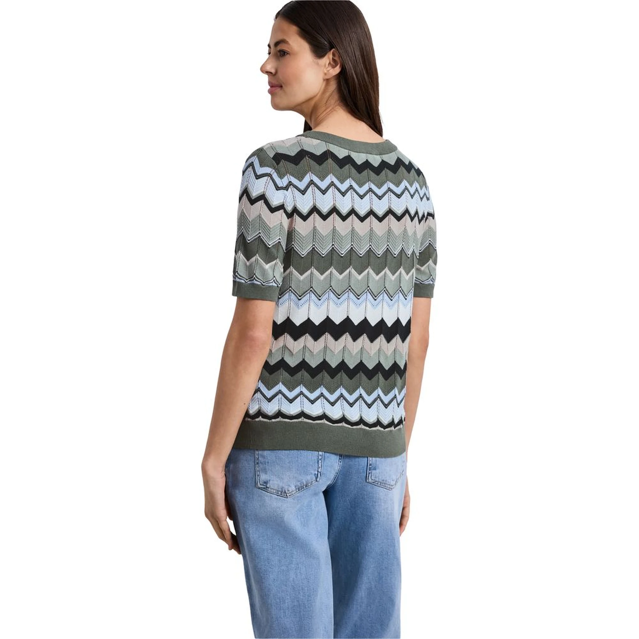 Green Viscose Sweatshirt