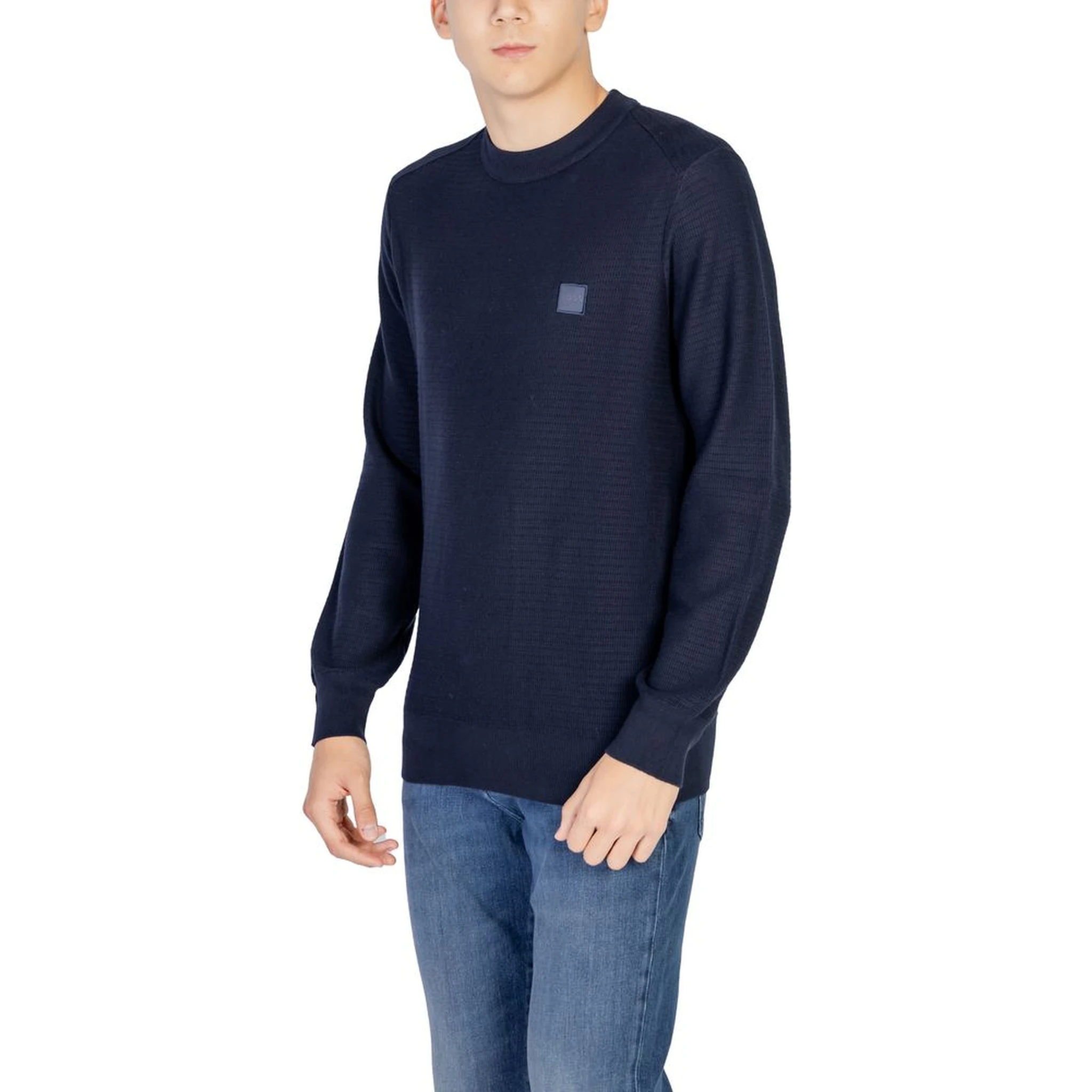 Blue Cotton Sweatshirt
