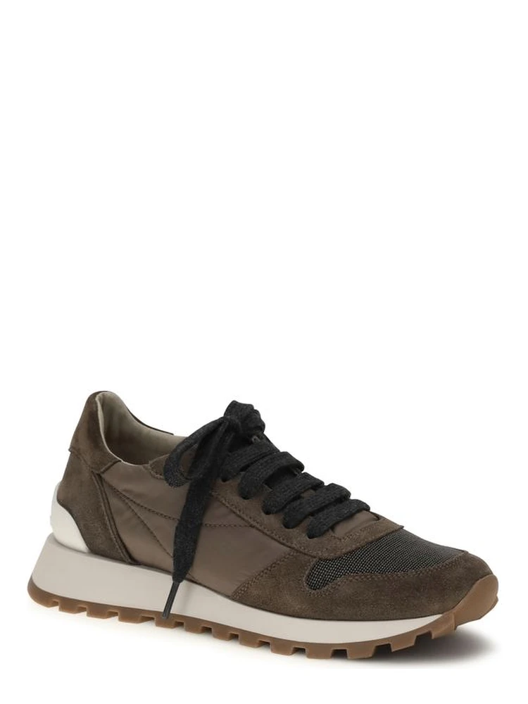 Brown Calf Leather Bos Taurus Athletic Sneakers alternative