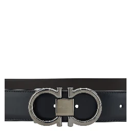 Black Calf Leather Bos Taurus Regular Belt