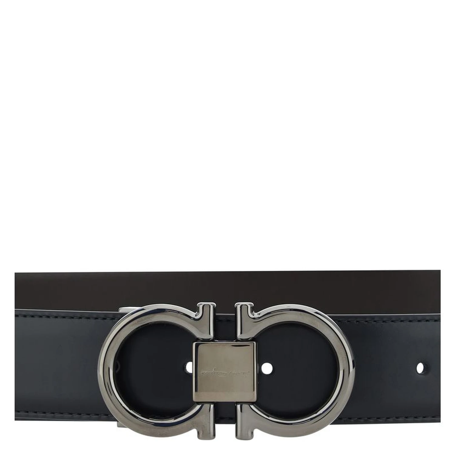 Black Calf Leather Bos Taurus Regular Belt
