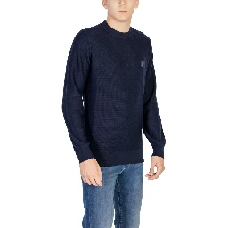 Blue Cotton Sweatshirt