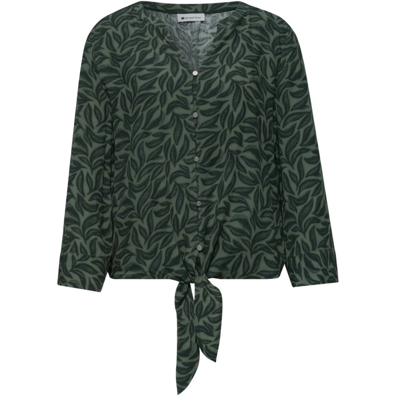 Bicolor Viscose Blouse