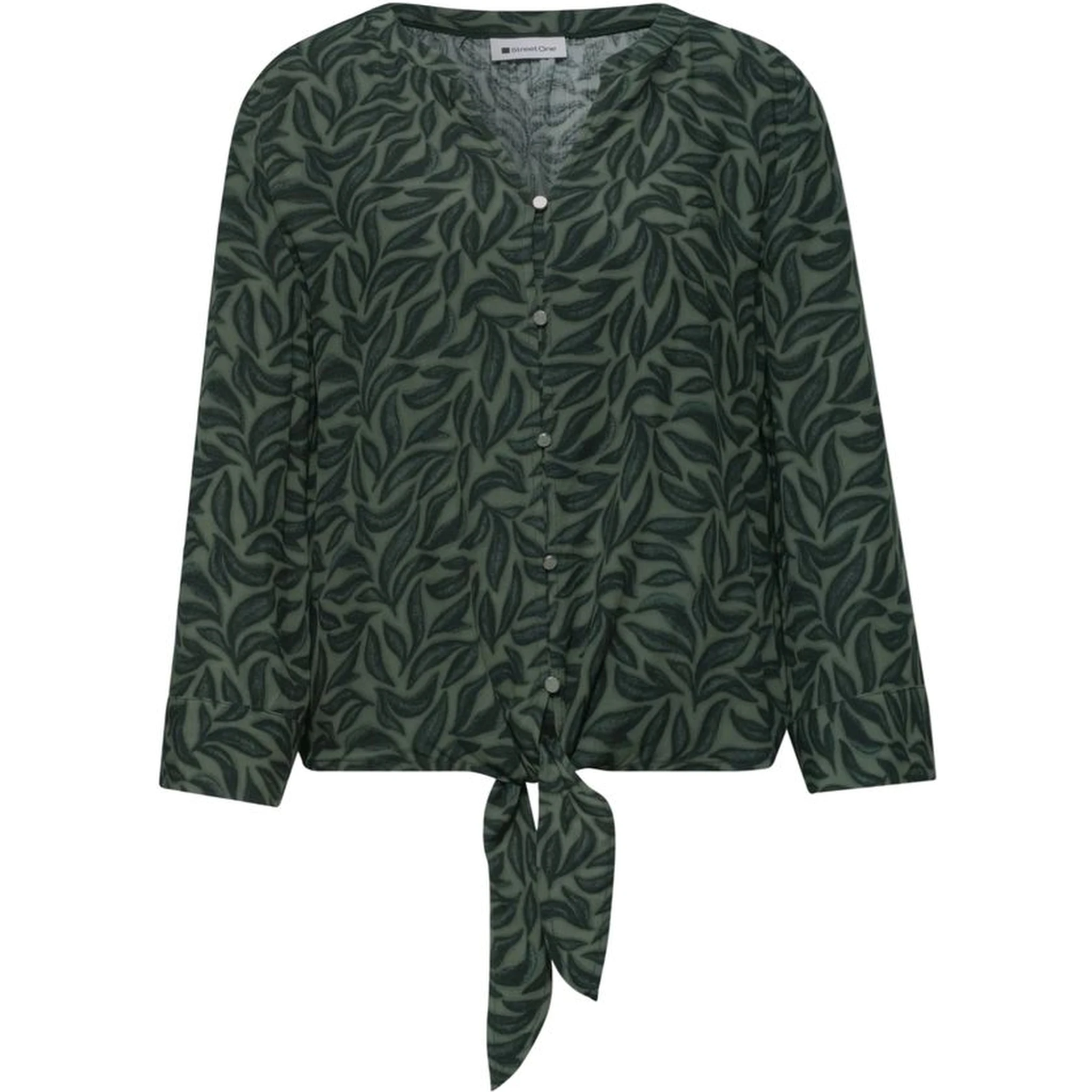 Bicolor Viscose Blouse