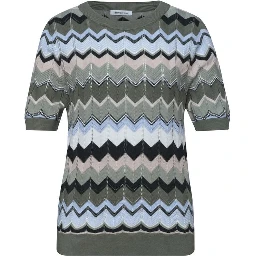 Green Viscose Sweatshirt