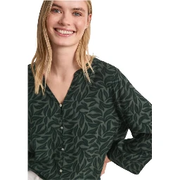 Bicolor Viscose Blouse