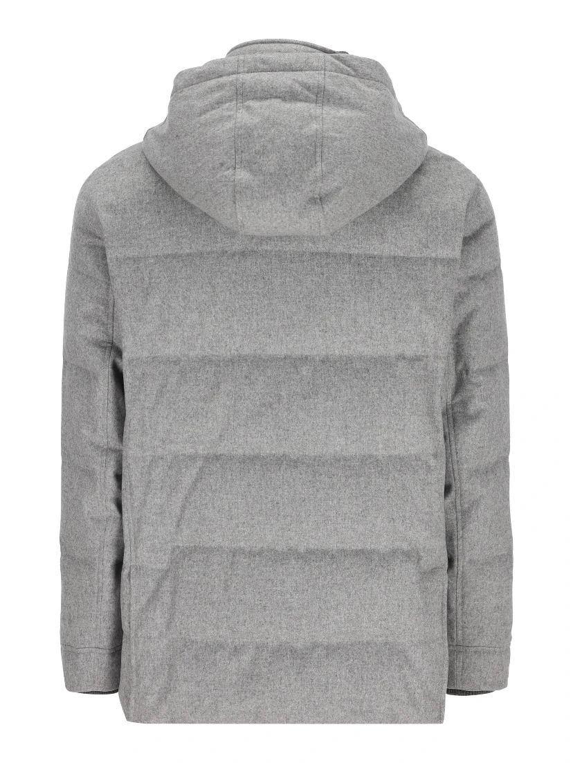 Brunello Cucinelli Coats Grey