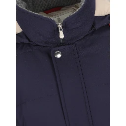 Brunello Cucinelli Coats Blue