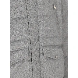 Brunello Cucinelli Coats Grey