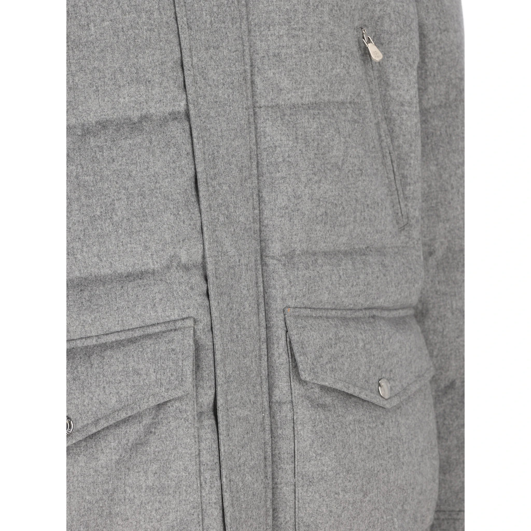 Brunello Cucinelli Coats Grey