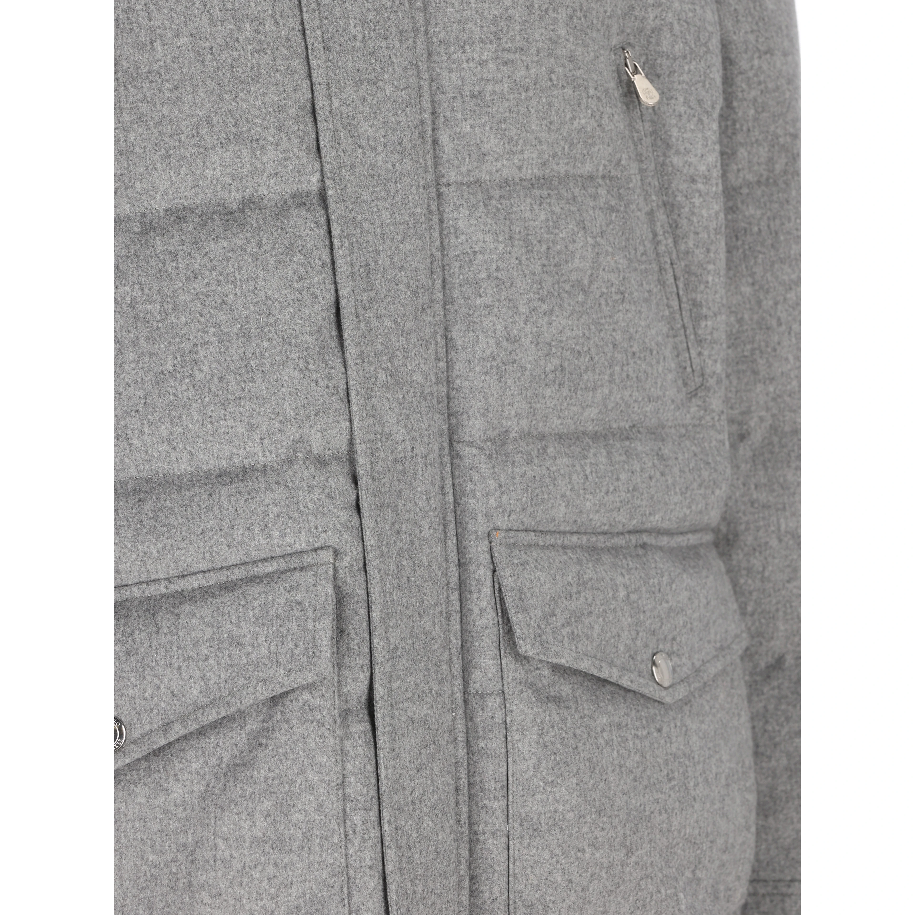 Brunello Cucinelli Coats Grey