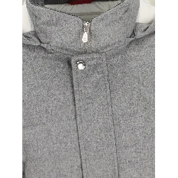 Brunello Cucinelli Coats Grey
