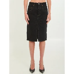 Deep Sea baggy pencil skirt