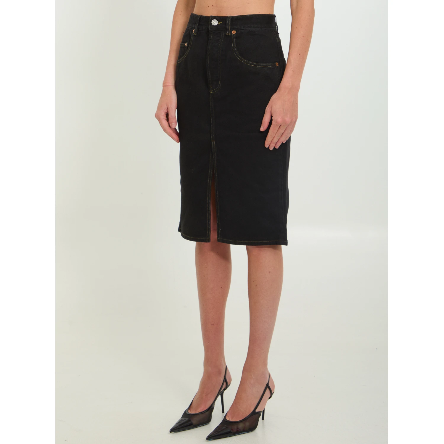 Deep Sea baggy pencil skirt