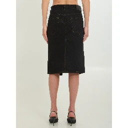 Deep Sea baggy pencil skirt