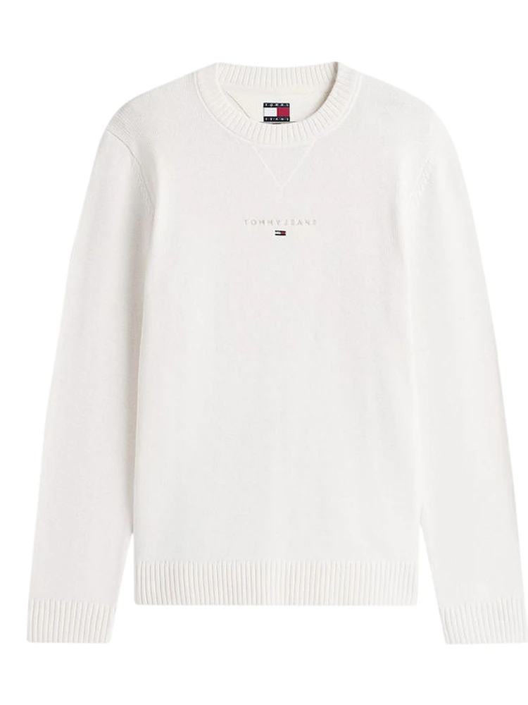 TOMMY JEANS  Sweaters White