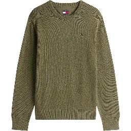 TOMMY JEANS  Sweaters Green