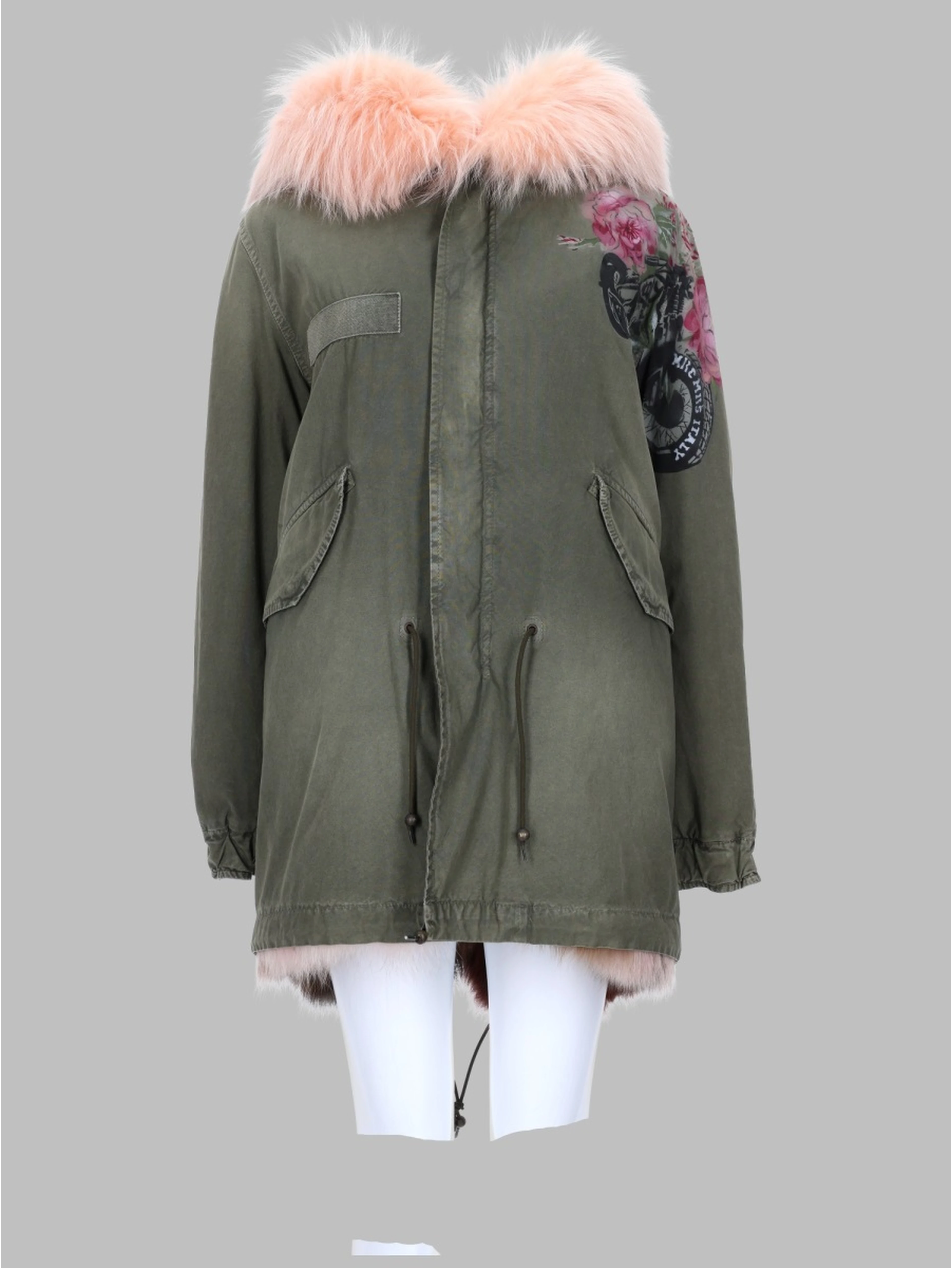 PARKA "ARMY" IN COTONE