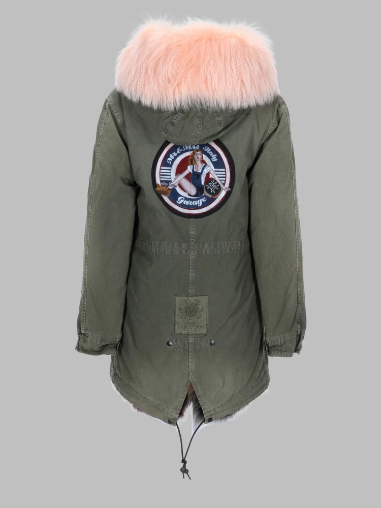 PARKA "ARMY" IN COTONE alternative