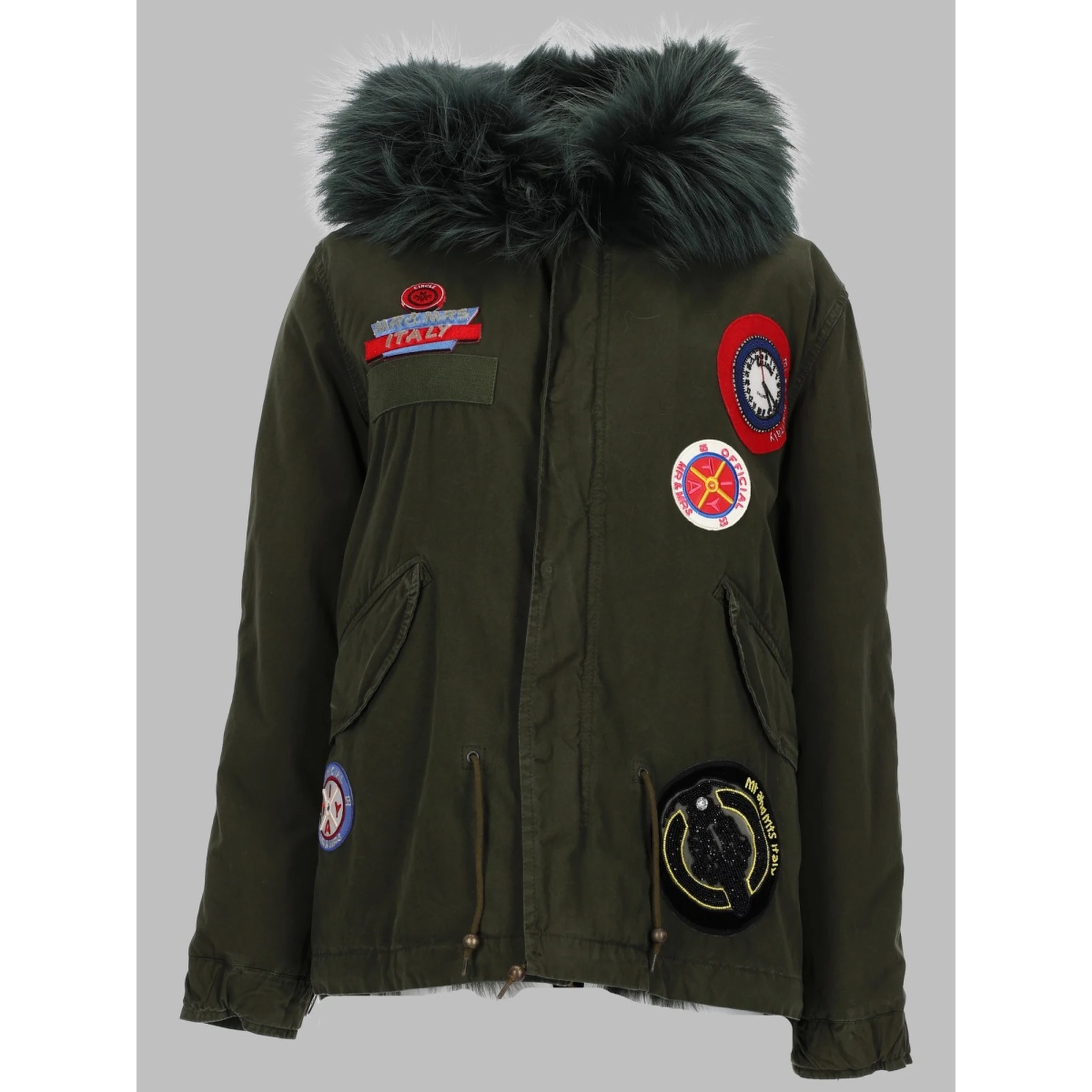 patches logo parka